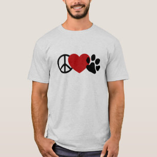 Peace-Love-Paw T-Shirt