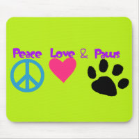 Peace Love & Paws