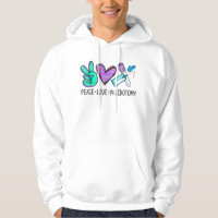 Peace love Phlebotomy Phlebotomist Tech Technician