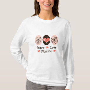 Peace Love Physics Long Sleeve Tee