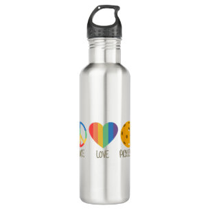 Peace Love Pickleball 710 Ml Water Bottle