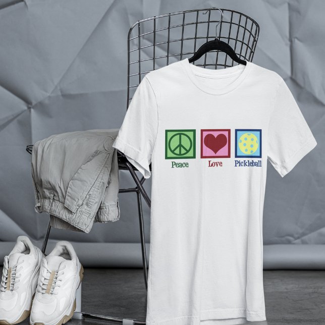 Peace Love Pickleball T-Shirt (Creator Uploaded)