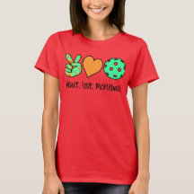 Peace, Love, Pickleball Women's Pickleball
