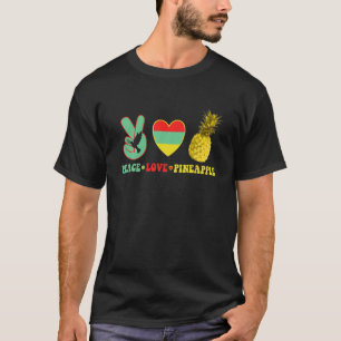 Peace Love Pineapple T-Shirt