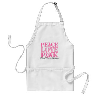 Peace Love Pink Standard Apron