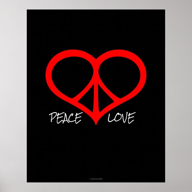 Peace & Love Poster (Front)