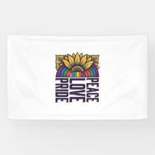 Peace Love Pride Vintage Flower Vector Shirt_1 Banner