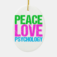 Peace Love Psychology Cute