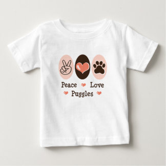 Peace Love Puggles Infant T-shirt