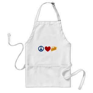 Peace, Love, Pumpkin Pie Standard Apron