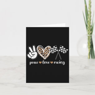 Peace Love Racing  Card
