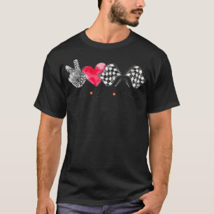 Peace love racing Classic Women Racing Lover  T-Shirt