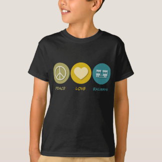 Peace Love Railways T-Shirt