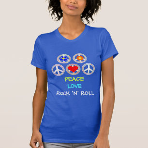 PEACE, LOVE, ROCK 'N' ROLL T-Shirt