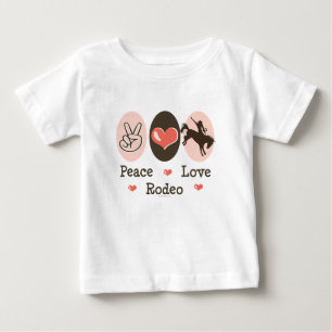 Peace Love Rodeo Infant Baby T-shirt