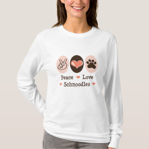 Peace Love Schnoodles Long Sleeve Tee