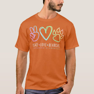 Peace Love School Spirit, Inspirational T-Shirt