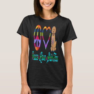 Peace Love Shih Tzu Dog      T-Shirt