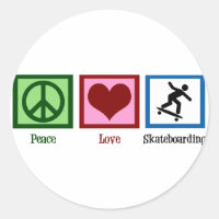 Peace Love Skateboarding