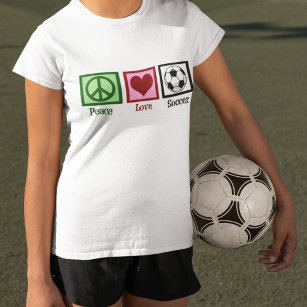 Peace Love Soccer Women's T-Shirt