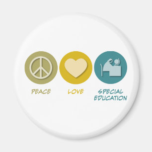 Peace Love Special Education Magnet