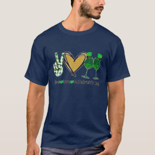Peace Love St Patrick's Day T-Shirt