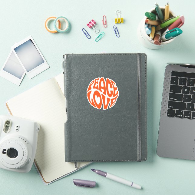 Peace Love Sticker (iPad Cover)