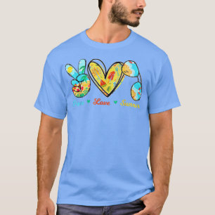 Peace Love Summer Sunglasses Cruise Beach  T-Shirt