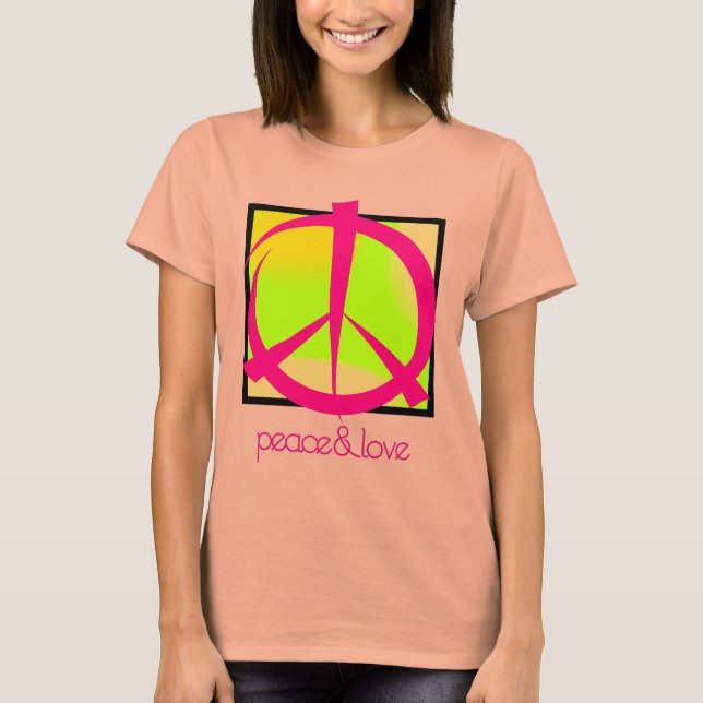peace & love Tee (Front)