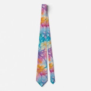 Peace Love Tie-Dye Tie