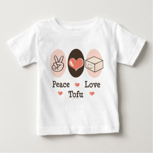 Peace Love Tofu Infant Long Sleeve Tee