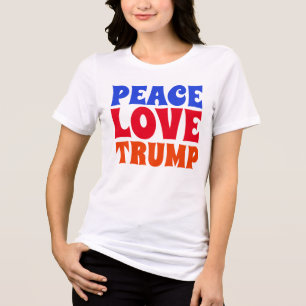 PEACE LOVE TRUMP, Vintage T-shirts