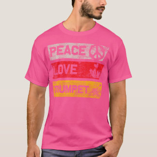 Peace Love Trumpet T-Shirt