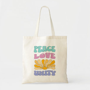 Peace Love Unity Tote Bag