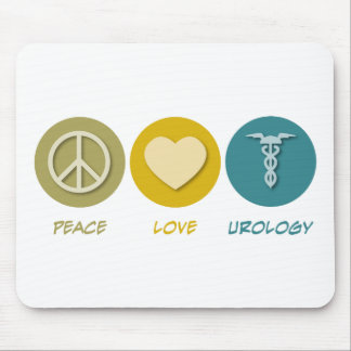 Peace Love Urology Mouse Pad