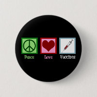 Peace Love Vaccines Cute Pro Vaccination