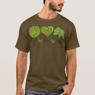 Peace Love Vegan World Vegetarian Day Veggies Love T-Shirt