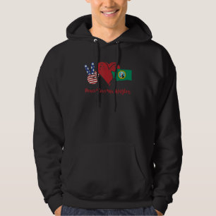 Peace Love Washington Hoodie