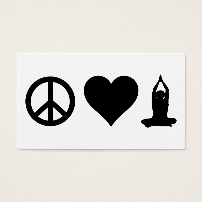 Peace Love Yoga (Front)