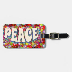 Peace Luggage Tag