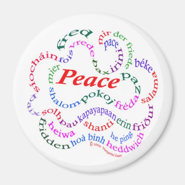 Peace magnet (Front)