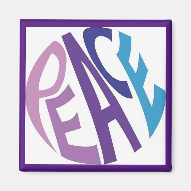 PEACE  MAGNET (Front)