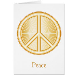 Peace Mandala Greeting Card