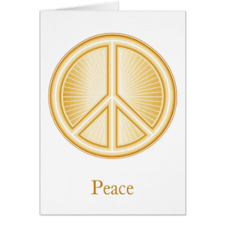Peace Mandala Greeting Card