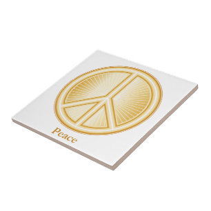 Peace Mandala Tile