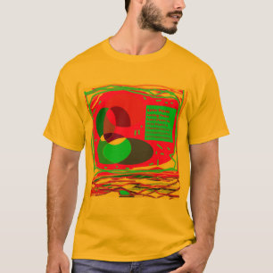 Peace message for festivals mixed colour design T-Shirt