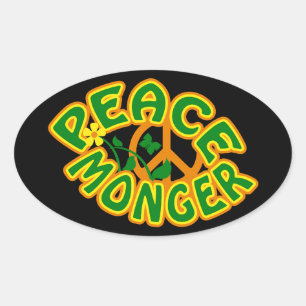 Peace Monger stickers