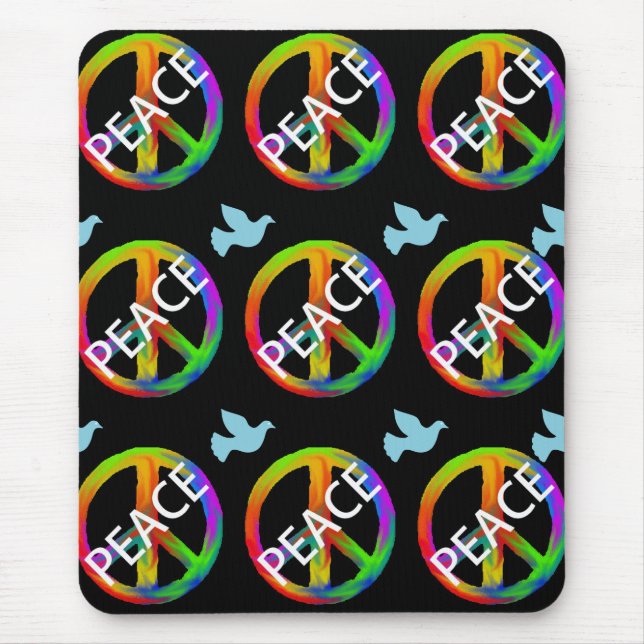 PEACE MOUSE PAD (Front)