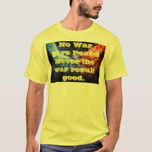 Peace no war Men T-shirt