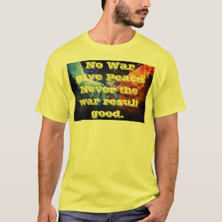 Peace no war Men T-shirt